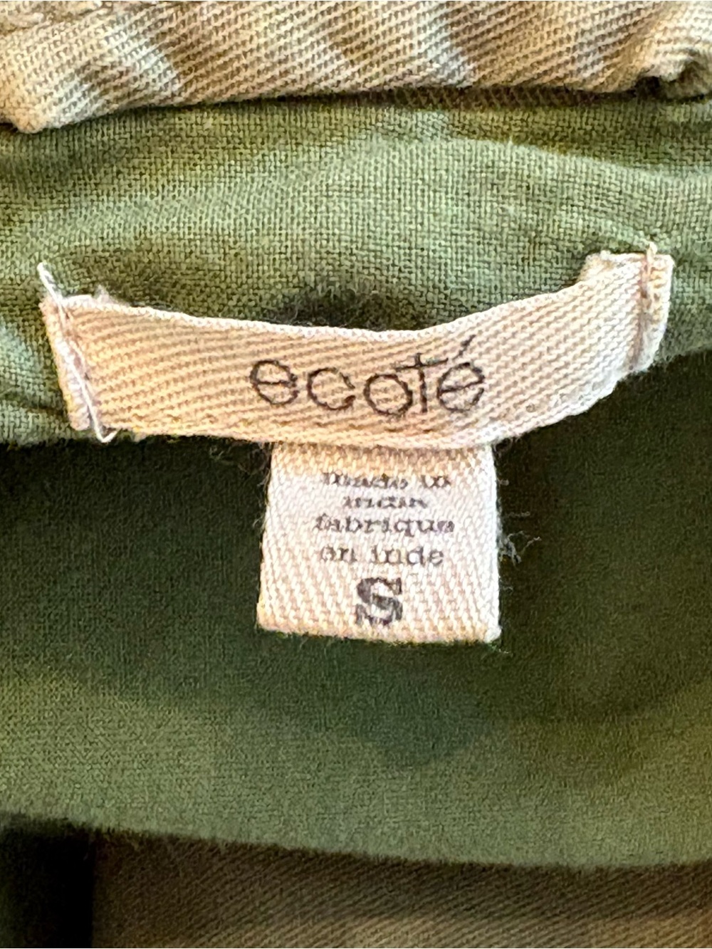 Ecote Olive Army Green Utility Jacket - Women Sz S - Picture 6 of 8